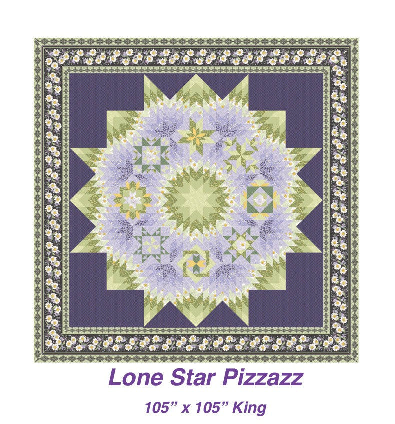 Lone Star Pizzazz Quilt Pattern – Mended Hearts Quilting