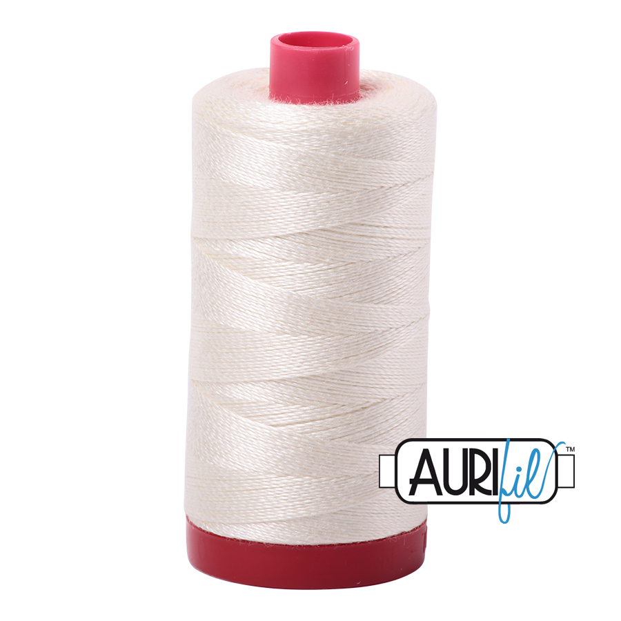 #2026 Chalk Aurifil Cotton Thread