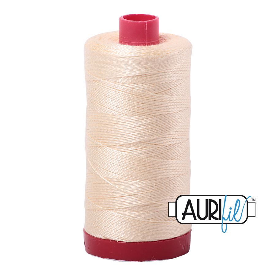 #2123 Butter Aurifil Cotton Thread