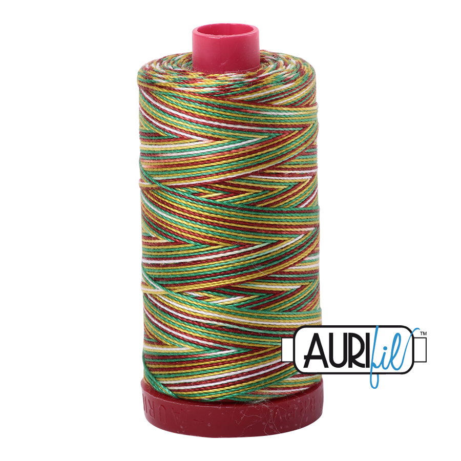 #4650 Leaves Variegated Aurifil Cotton Thread