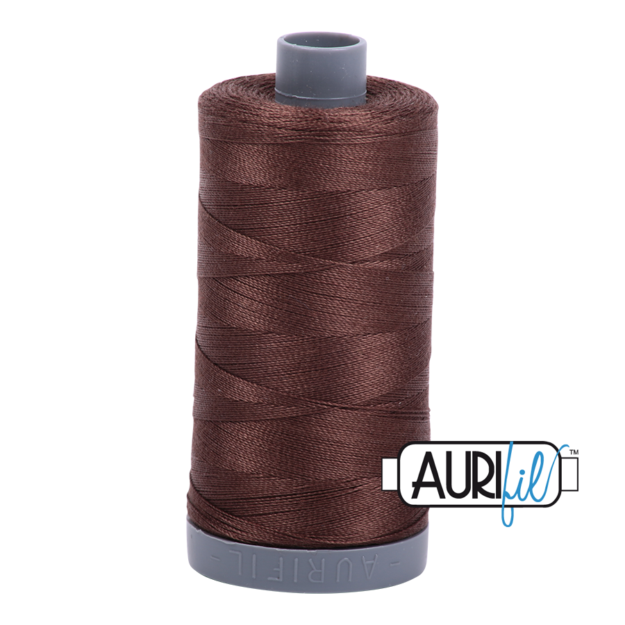 #1285 Medium Bark Aurifil Cotton Thread