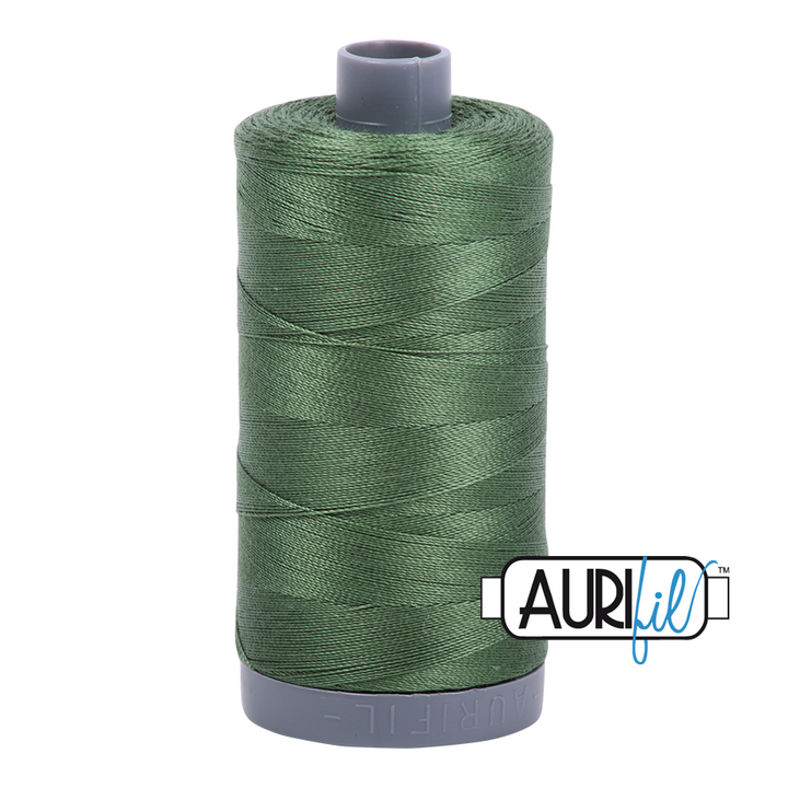 #2890 Very Dark Grass Green Aurifil Cotton Thread