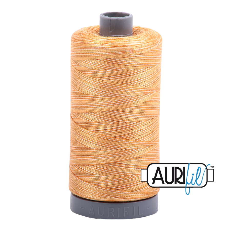 #4150 Creme Brulee Variegated Aurifil Cotton Thread