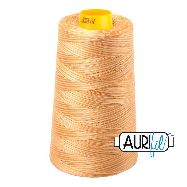 #4150 Creme Brulee Variegated Aurifil Cotton Thread