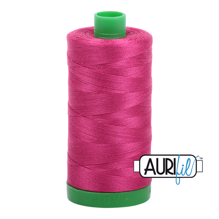 #1100 Red Plum Aurifil Cotton Thread