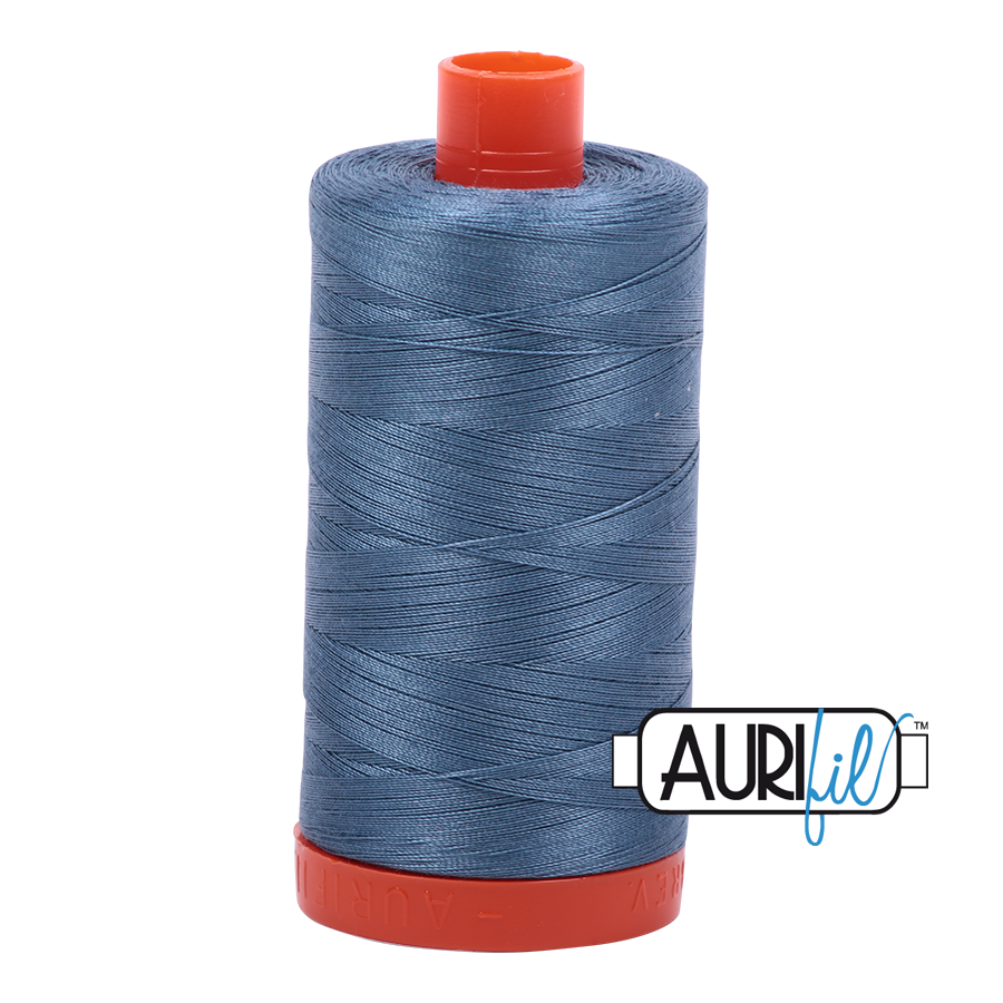 #1126 Blue Grey Aurifil Cotton Thread