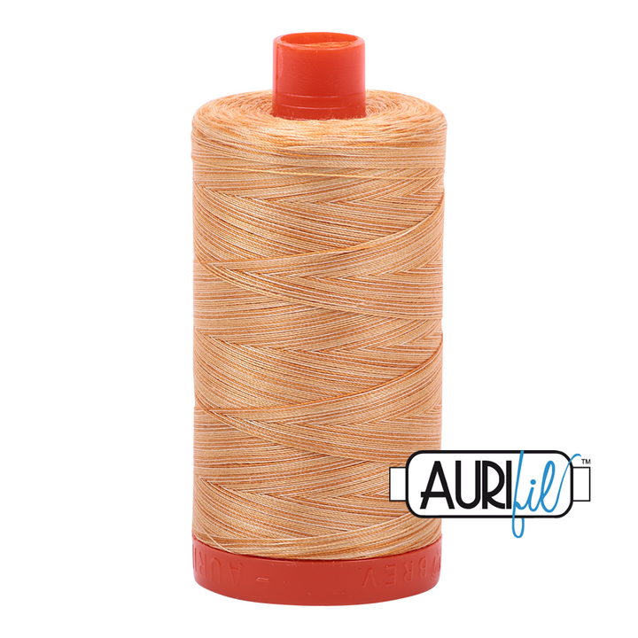 #4150 Creme Brulee Variegated Aurifil Cotton Thread