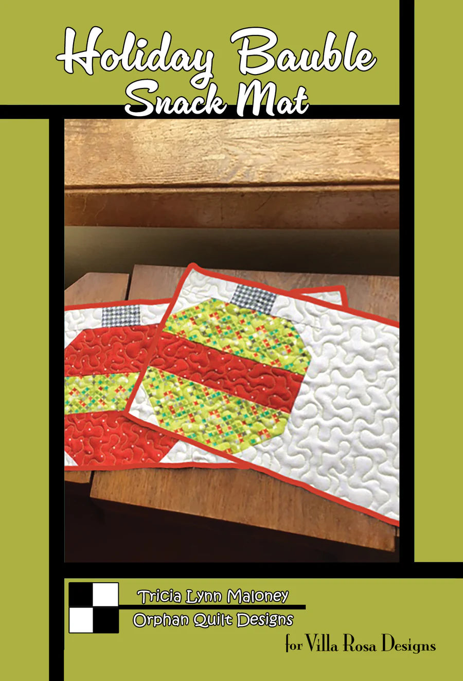 Holiday Bauble - Snack Mat Pattern