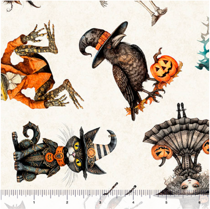 Jeepers Creepers - Halloween Character Toss, Cream - 31009-E