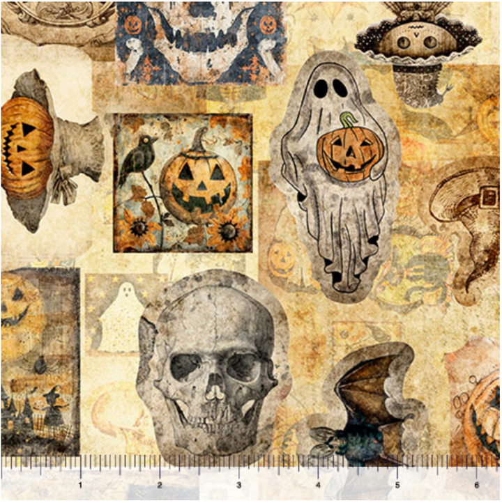 Jeepers Creepers - Halloween Ephemera, Tan - 31011-A