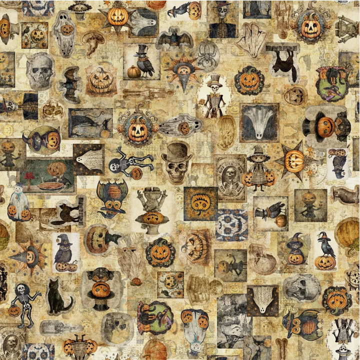 Jeepers Creepers - Halloween Ephemera, Tan - 31011-A