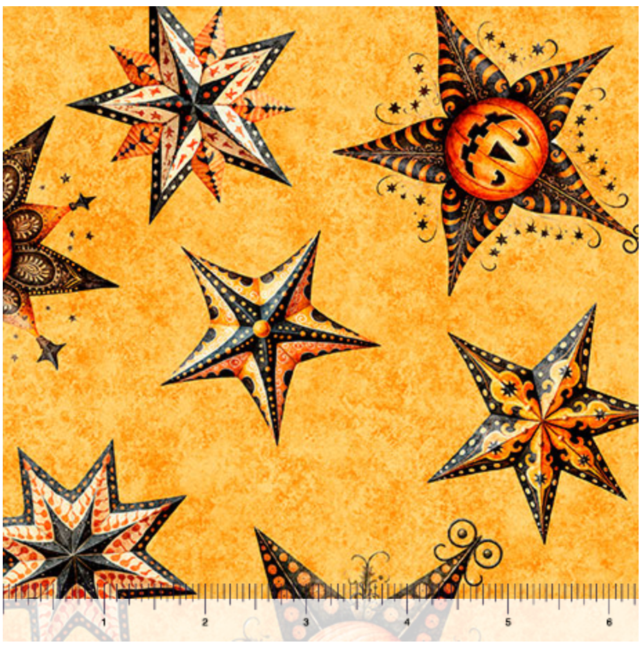 Jeepers Creepers - Stars, Orange - 31012-O