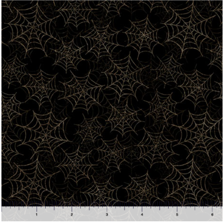 Jeepers Creepers - Spiderwebs, Black - 31017-J
