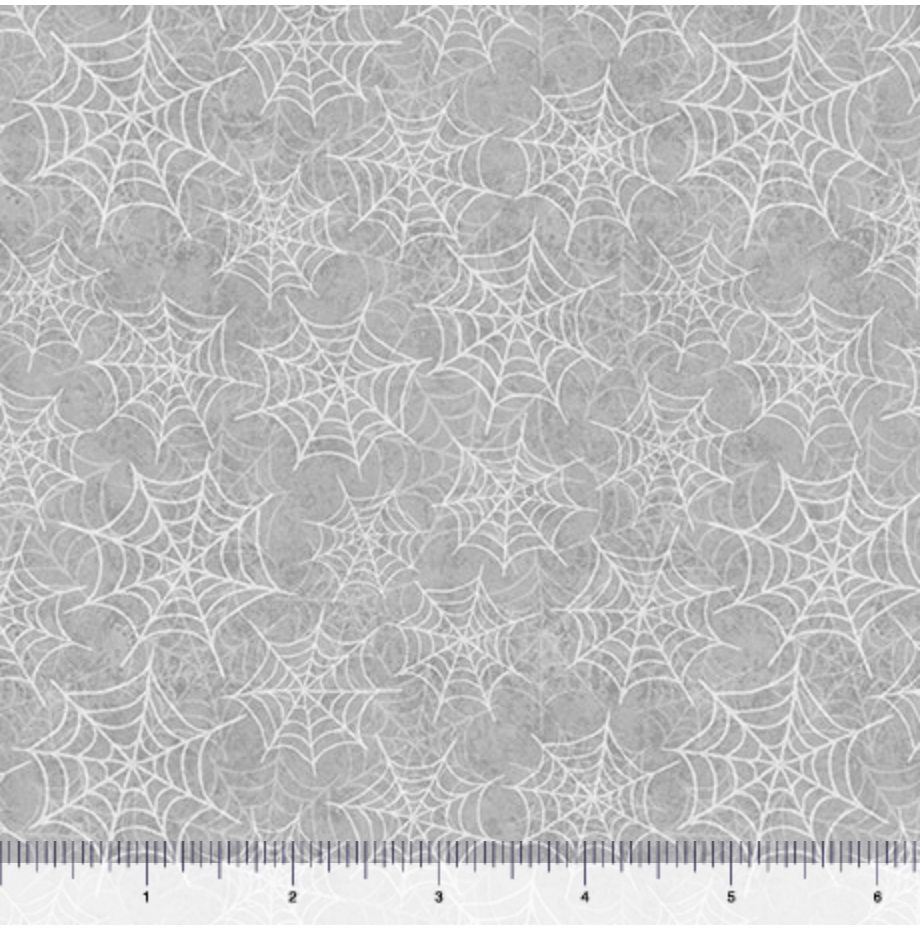 Jeepers Creepers - Spiderwebs, Gray - 31017-K
