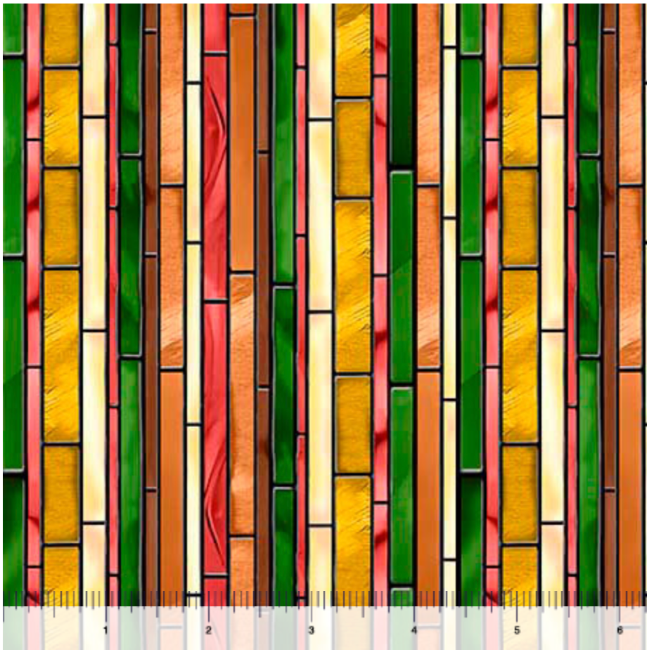 Tree of Life - Stripe, Burnt Orange - 30928-O