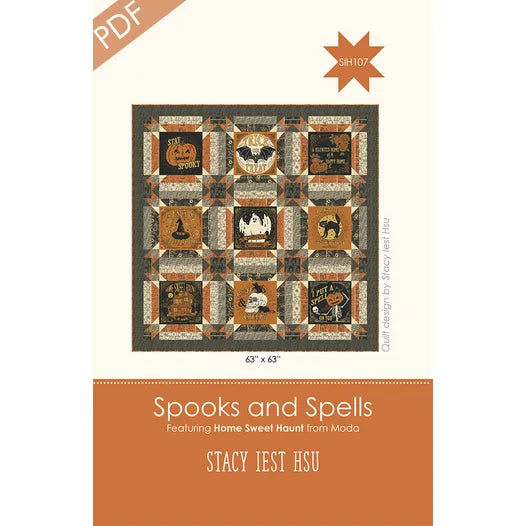 Spooks and Spells Quilt Pattern