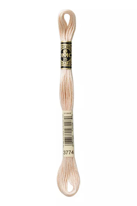 DMC 6 Strand Embroidery Floss - 3774 Linen