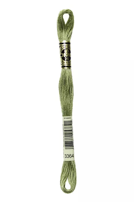 DMC 6 Strand Embroidery Floss - 3364 Sage