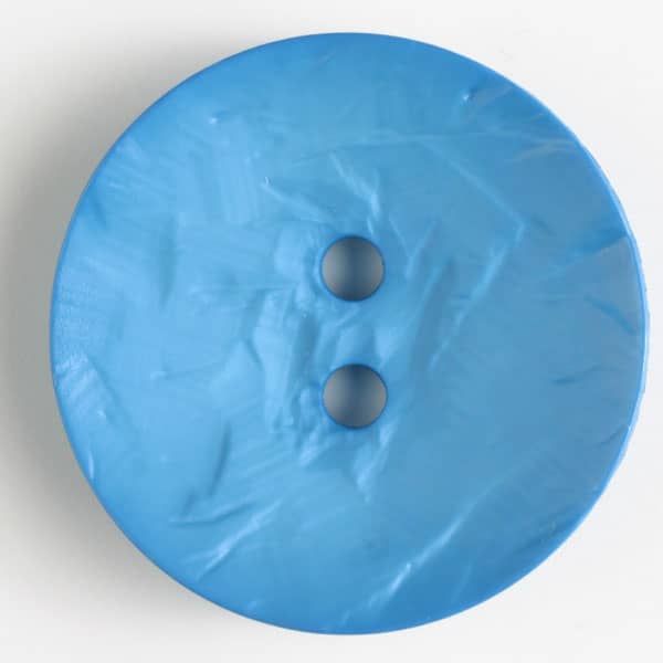 Dill Button 45mm Round Dark Aqua - 390261