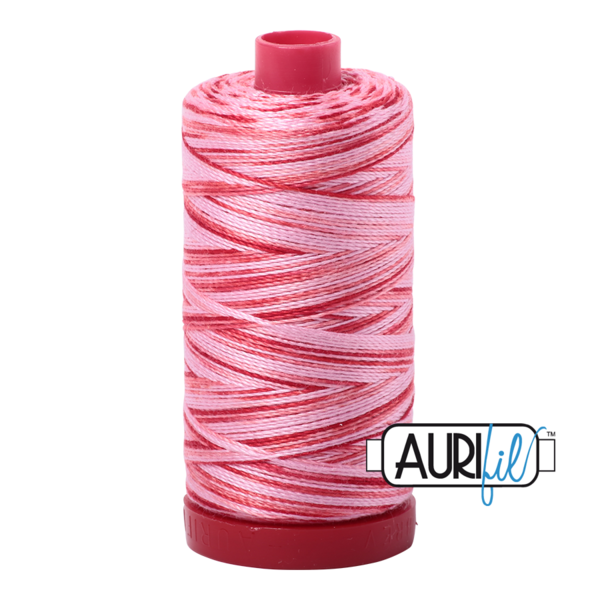 #4668 Strawberry Parfait Variegated Aurifil Cotton Thread