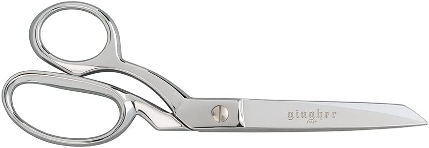 Gingher 8" Left Handed Knife Edge Bent Trimmers