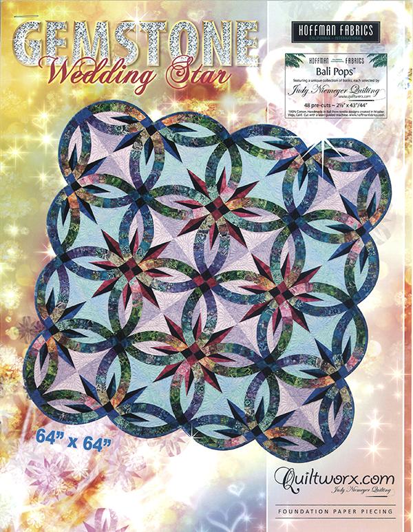 Gemstone Wedding Star Quiltworx