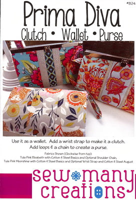 Prima Diva Clutch Wallet Pattern