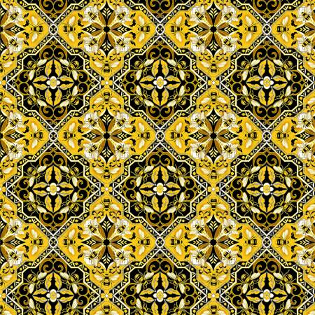 Buzzworthy - Medallion Black and Gold
