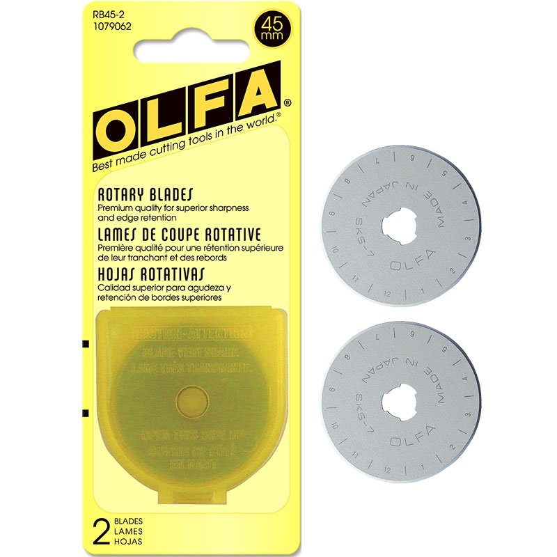 Olfa 45mm Replacement Blade - 2 pack