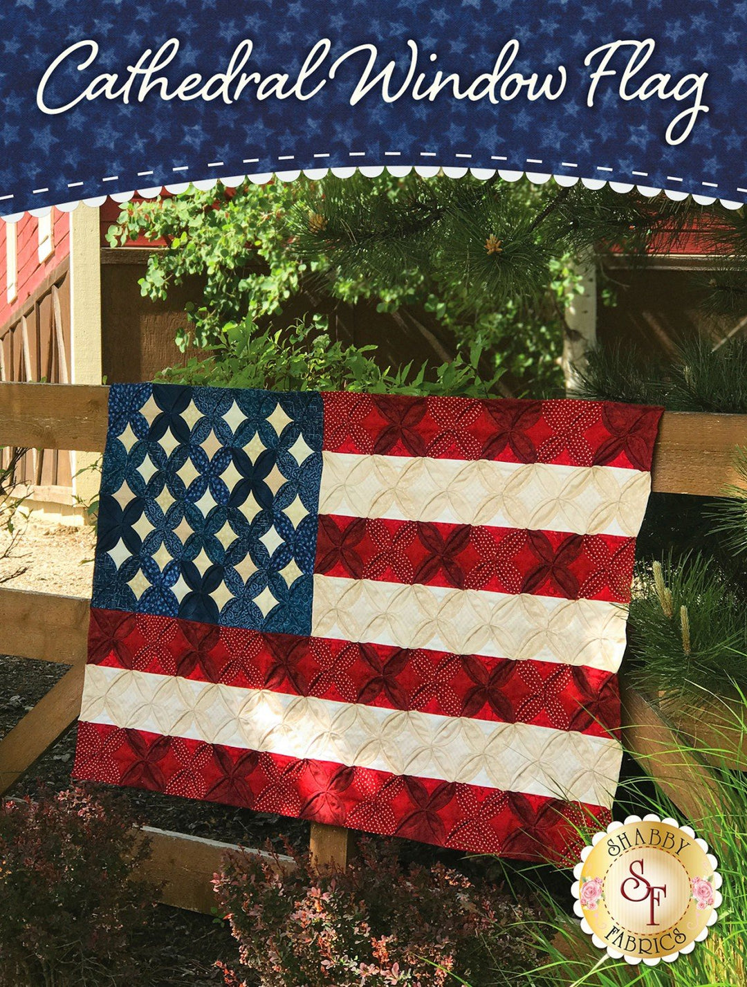 Cathedral Window Flag Pattern