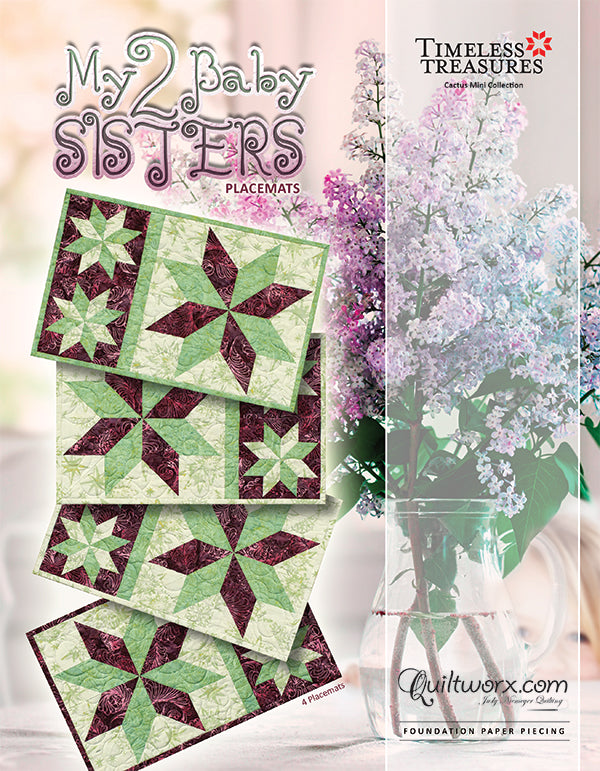 My Two Baby Sisters Quiltworx Placemats