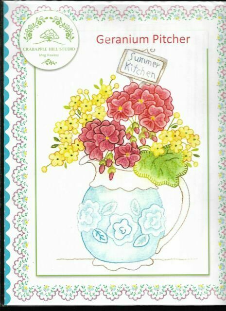 Geranium Pitcher