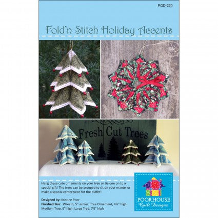 Fold n Stitch Holiday Accents