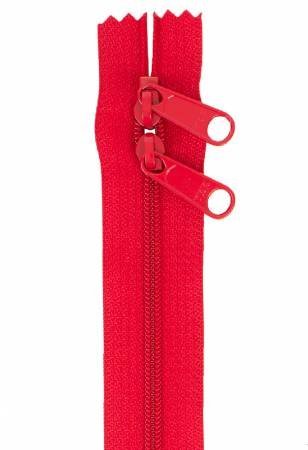 Handbag Zippers 30" Double Slide-Hot Red