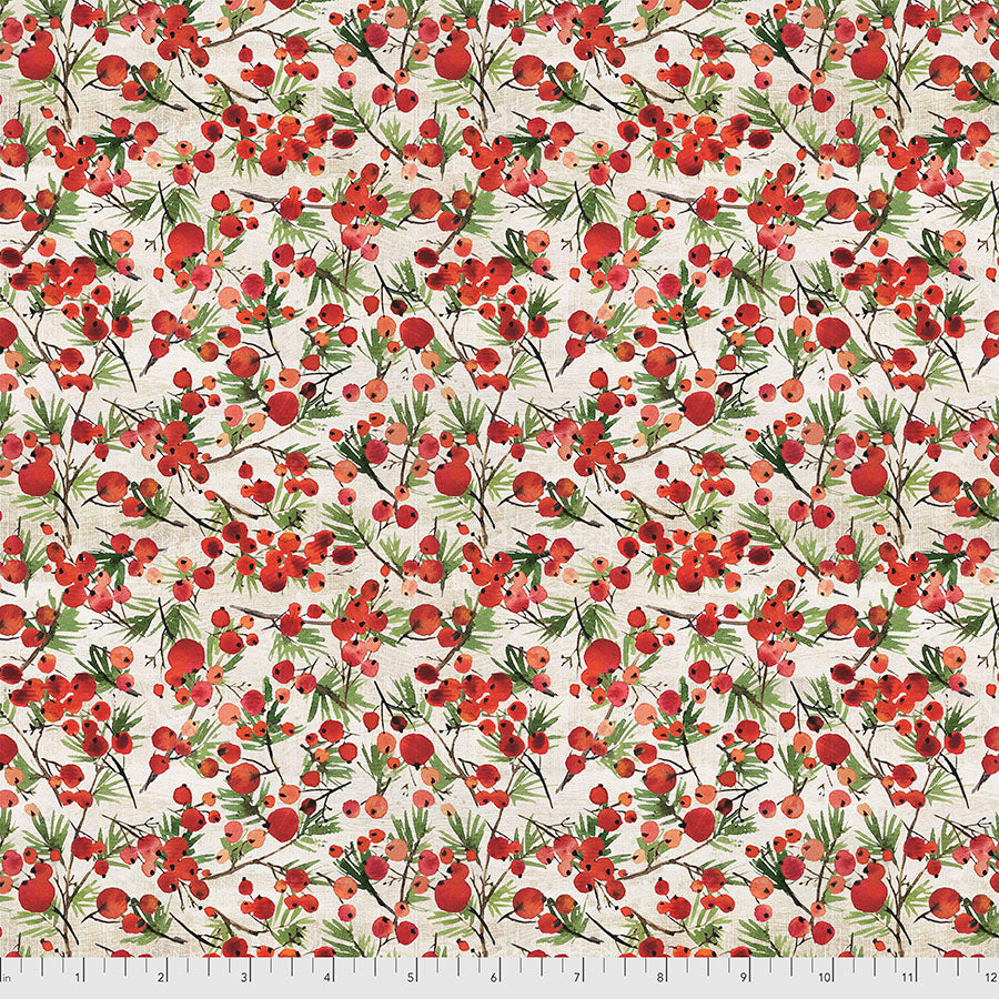 Christmastime - Winter Berries, Red - PWTH164.RED