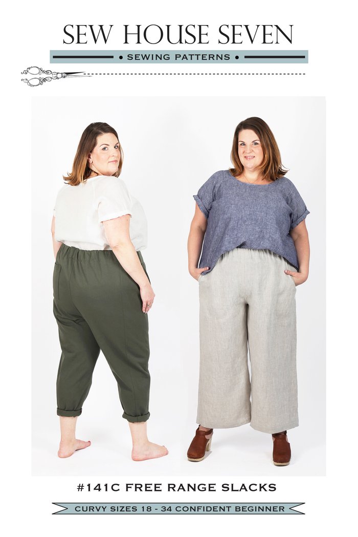 Free Range Slacks Pattern Curvy