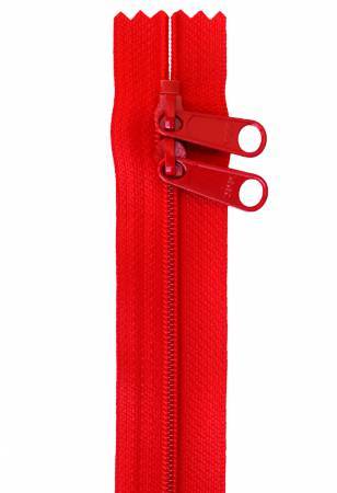 Handbag Zippers 30" Double Slide - Atom Red
