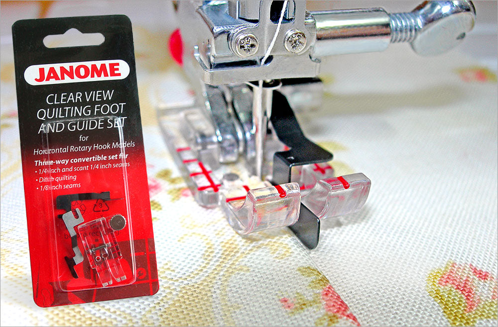 Janome Clearview Quilting /Foot and Guide Set