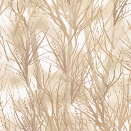 Winter Visitors - Branches Taupe