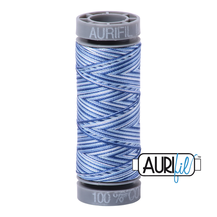 #4655 Storm at Sea Variegated Aurifil Cotton Thread       -