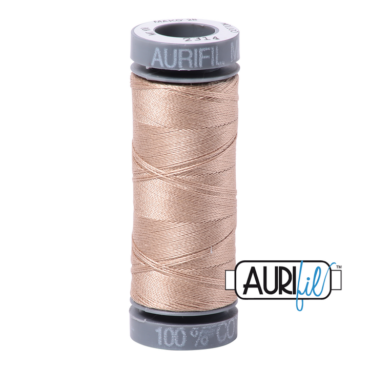 #2314 Beige Aurifil Cotton Thread