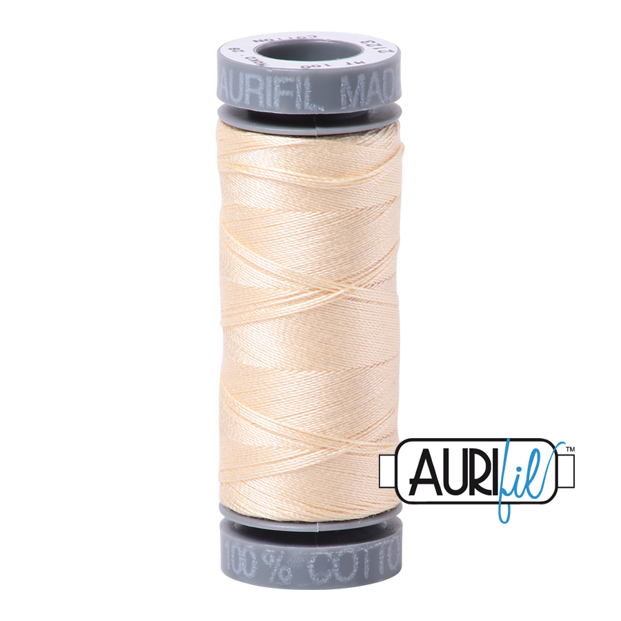 #2123 Butter Aurifil Cotton Thread