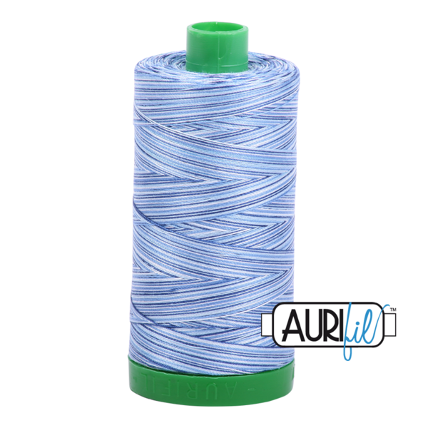 #4655 Storm at Sea Variegated Aurifil Cotton Thread       -