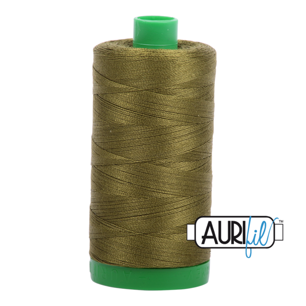 #2887 Very Dark Olive Aurifil Cotton Thread