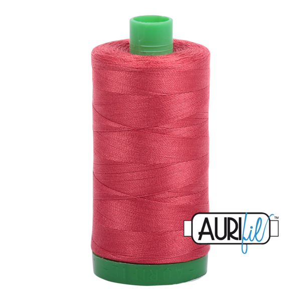 #2230 Red Peony Aurifil Cotton Thread