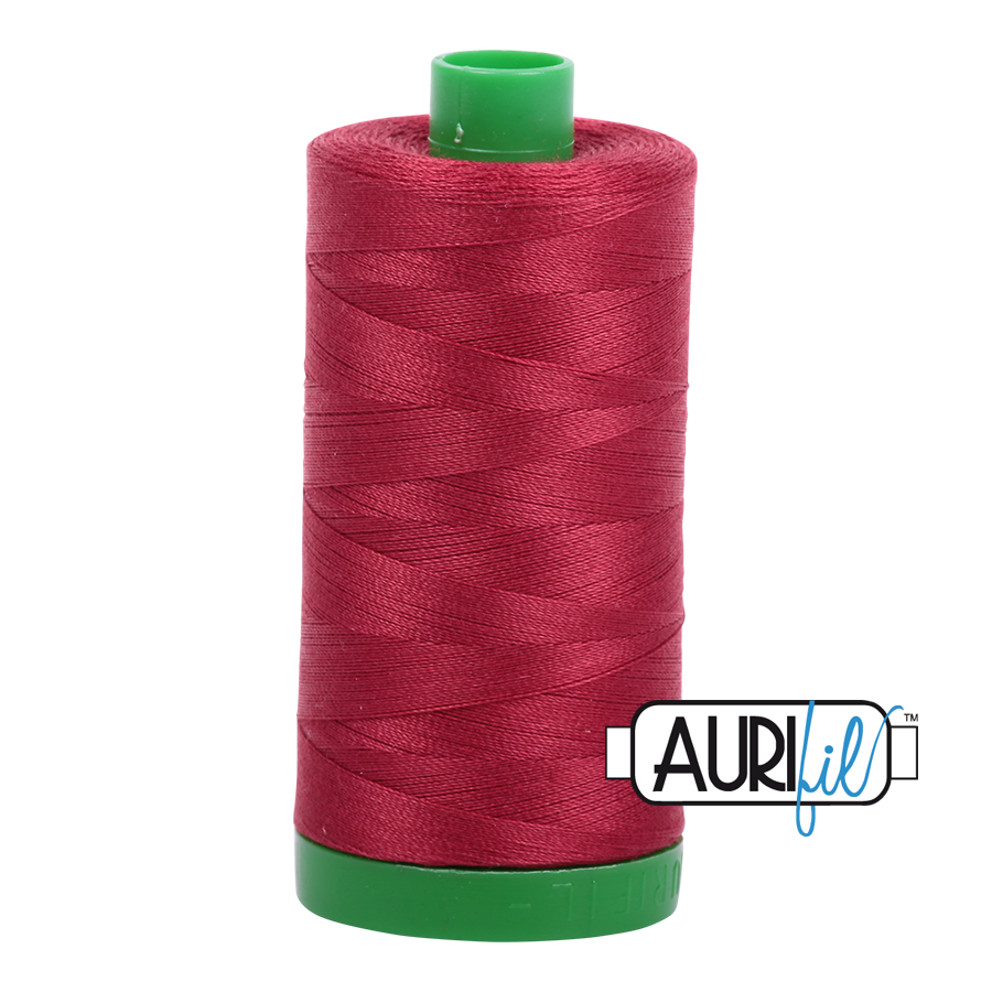 #1103 Burgundy Aurifil Cotton Thread