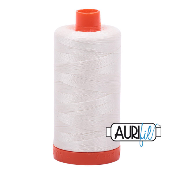 #2026 Chalk Aurifil Cotton Thread