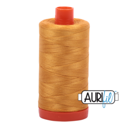 #2140 Orange Mustard Aurifil Cotton Thread