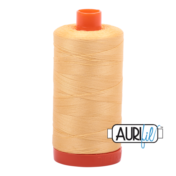 #2130 Medium Butter Aurifil Cotton Thread