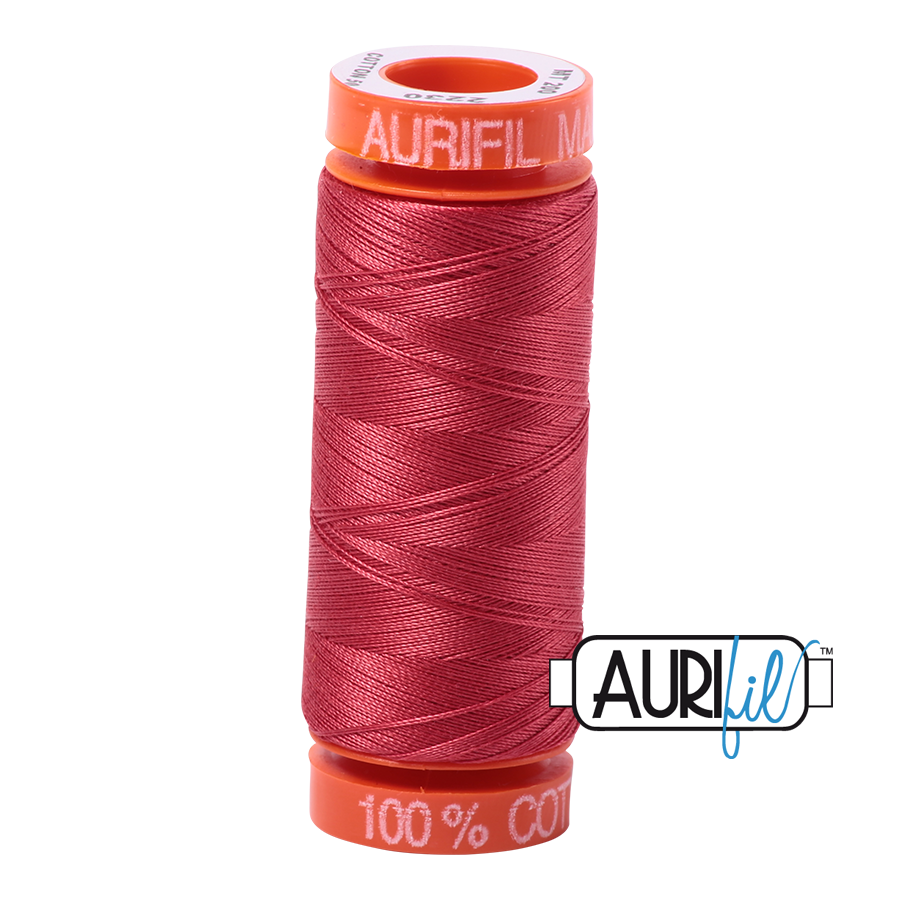 #2230 Red Peony Aurifil Cotton Thread